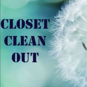 Clearing out my closet